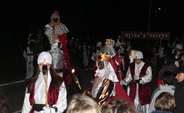 Cabalgata de Galizano.