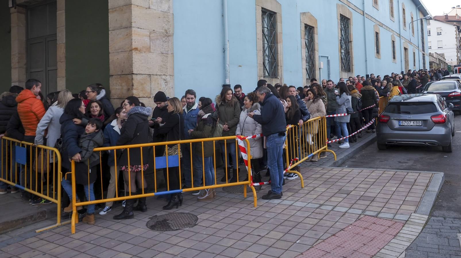 Rulo, durante uno de los dos conciertos ofrecidos este lunes en Reinosa