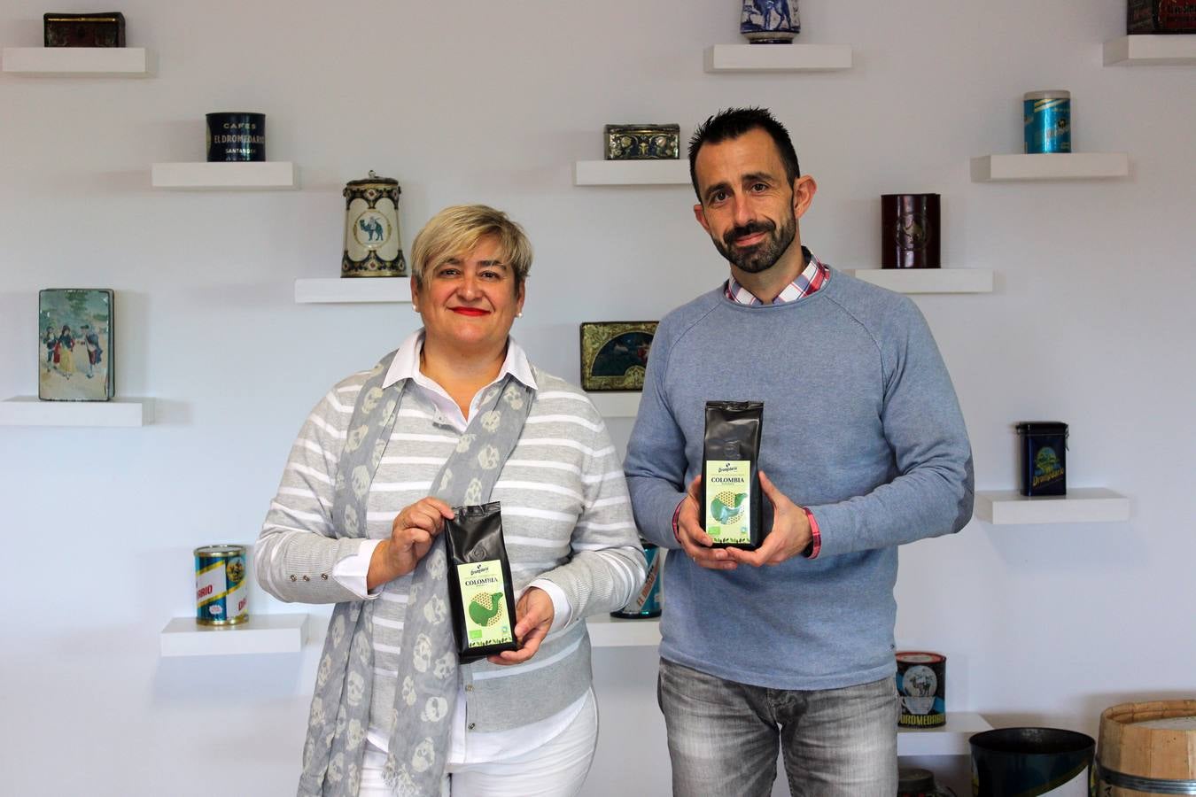 Begoña Baqué y Fernando Franco, de Café Dromedario