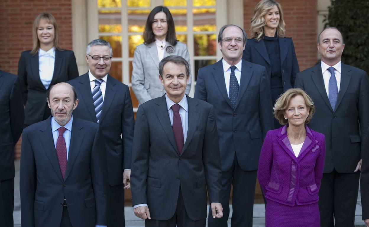 Gabinete de Ministros de Zapatero, el primero paritario en la historia de España.