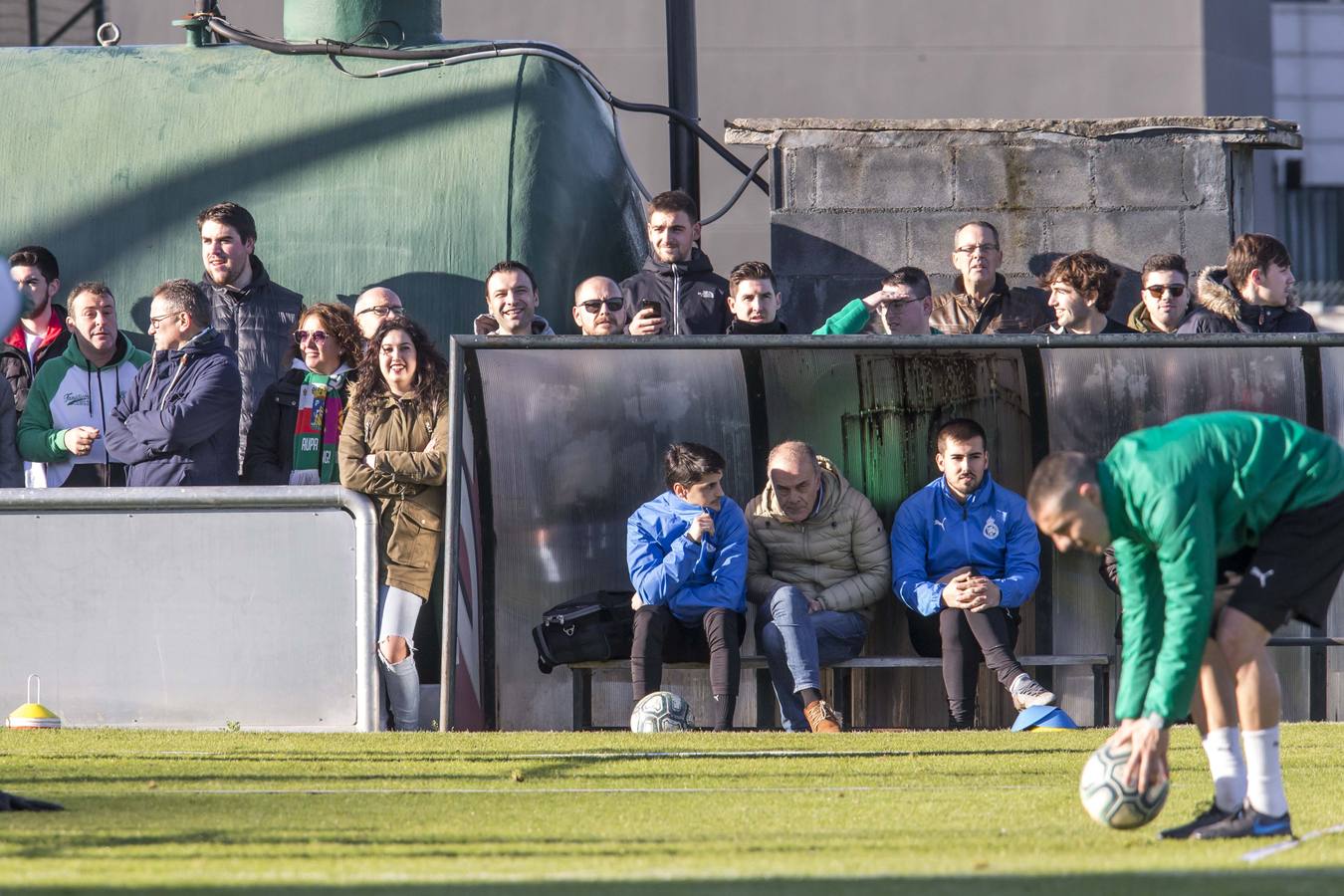 Fotos: Imágenes del entrenamiento del Racing de este sábado