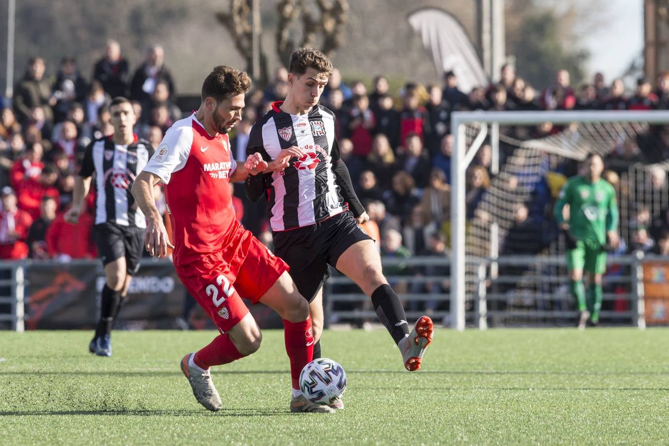 El Escobedo ha caido por 0 a 5 ante un Sevilla que ha demostrado por qué es uno de los mejores equipos de Europa