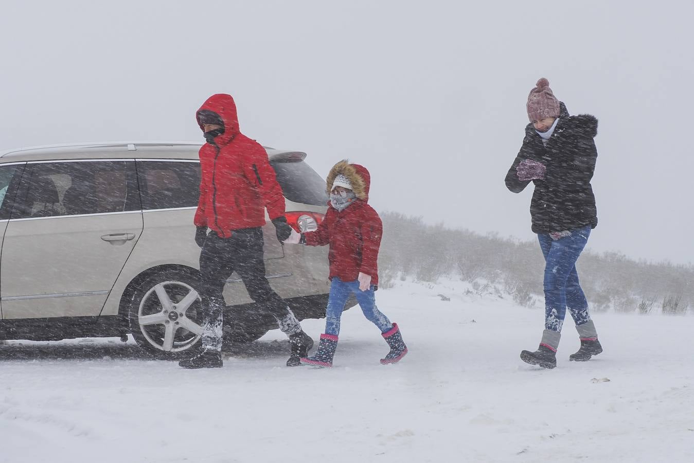 Fotos: Nieva en Cantabria