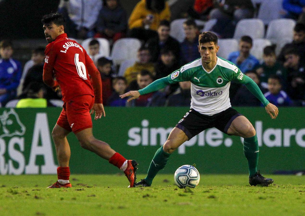 Óscar Gil, en el partido ante el Fuenlabrada.