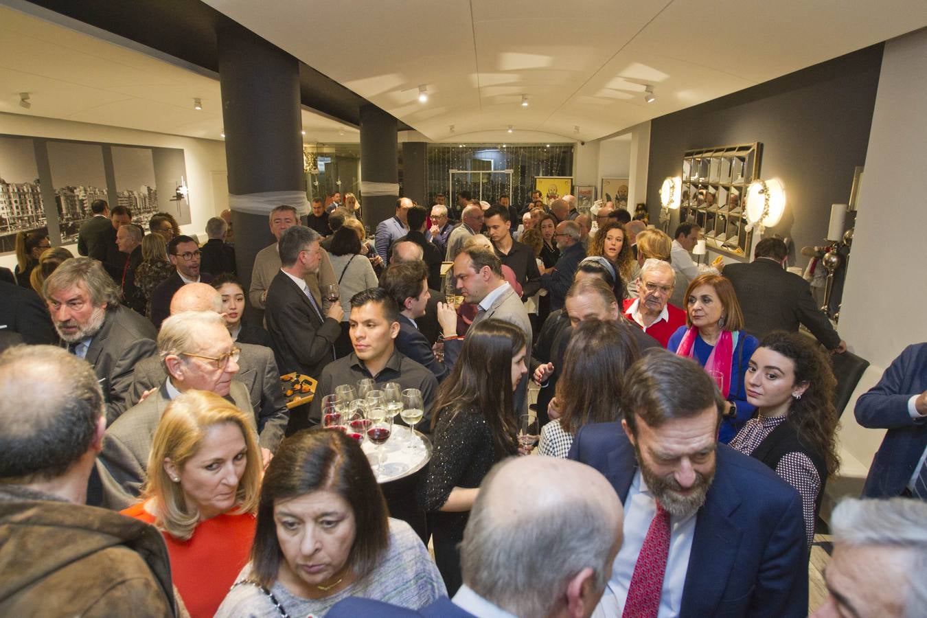 Ambiente en la Casa de Cantabria.