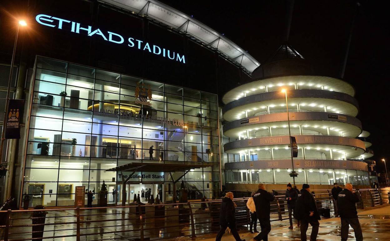 Etihad Stadium.