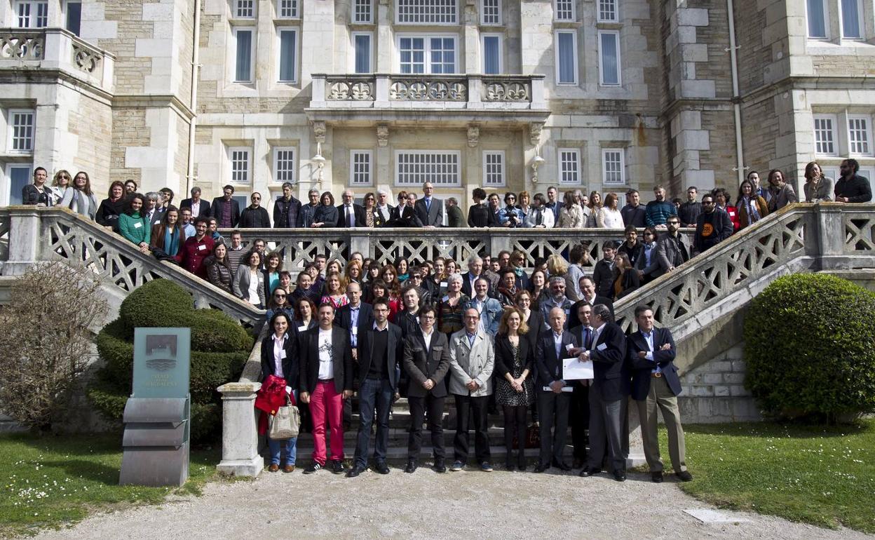 Imagen de archivo de uno de los encuentros culturales en Santander 