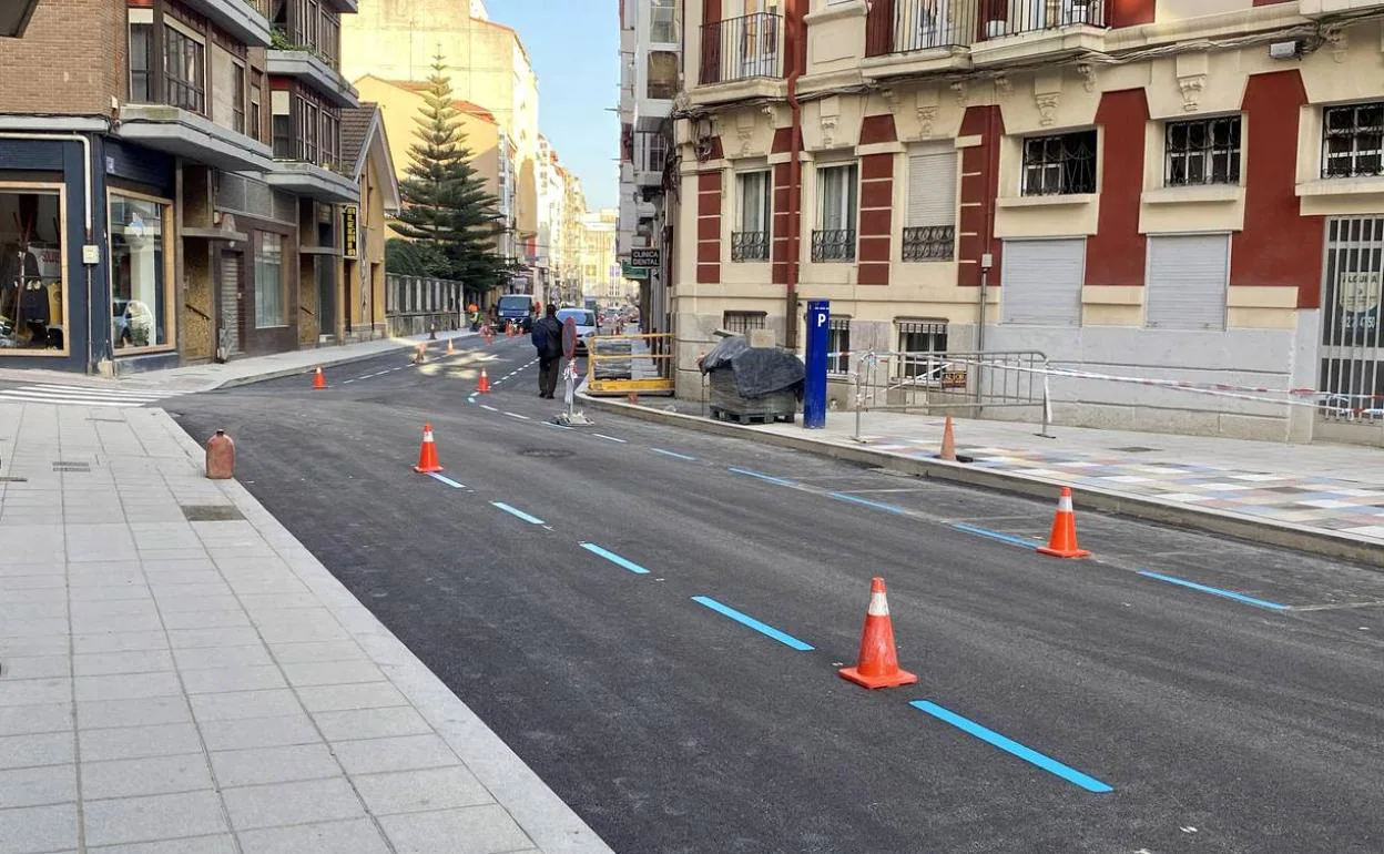 Concluye la primera fase de las obras de remodelación de la calle Magallanes y entorno