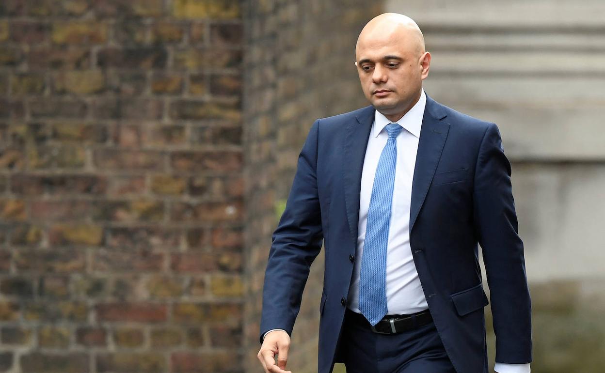 Sajid Javid, hasta hoy ministro del Tesoro. 