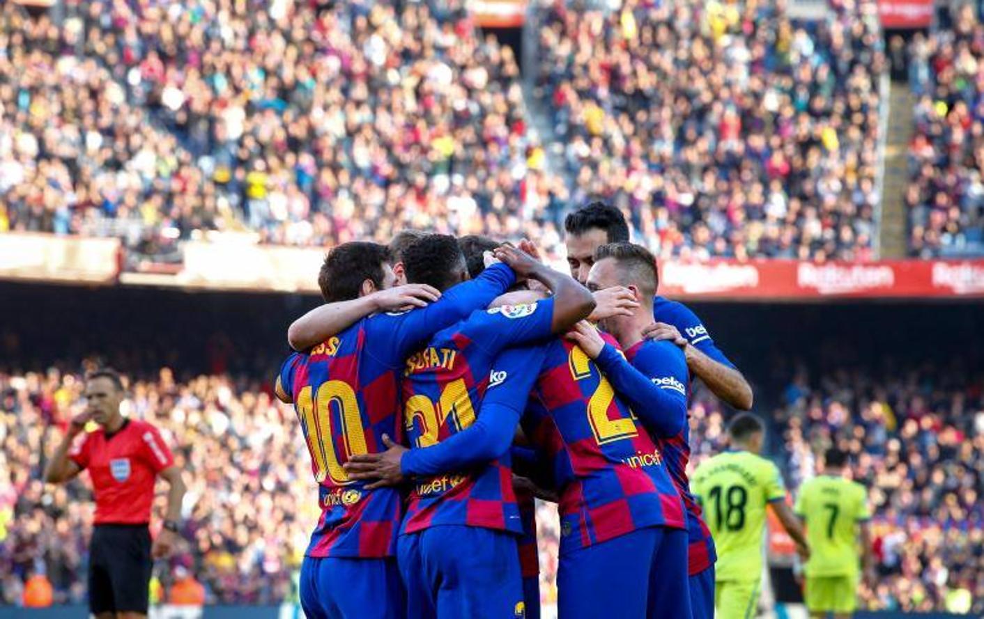 Fotos: Las mejores imágenes del Barcelona-Getafe