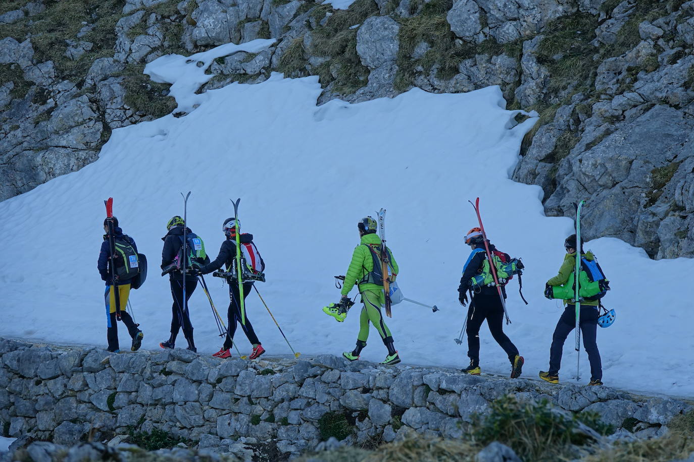 Fotos: La belleza del esquí de alta montaña en la Sotres Sky Tour