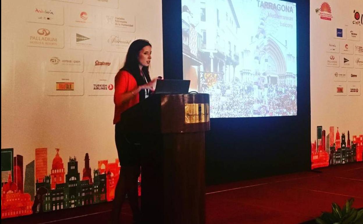 Ainhoa Raso, experta en herramientas digitales aplicadas a la industria turística. DM