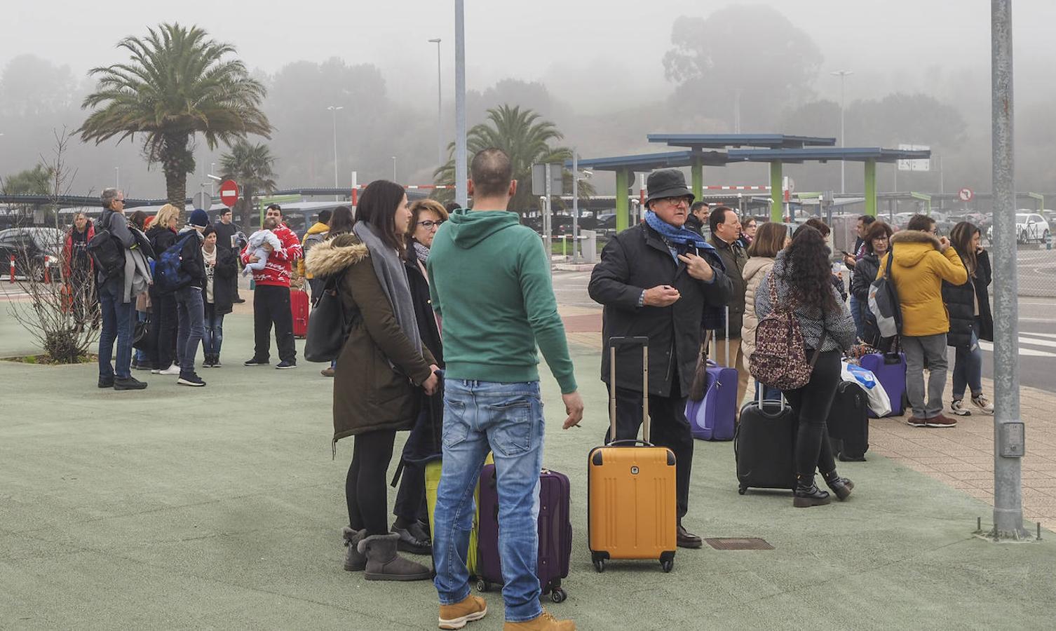 Fotos: Una densa niebla cubre Santander