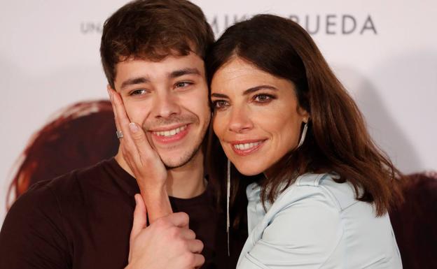 Germán Alcarazu y Maribel Verdú, en la presentación de la película.