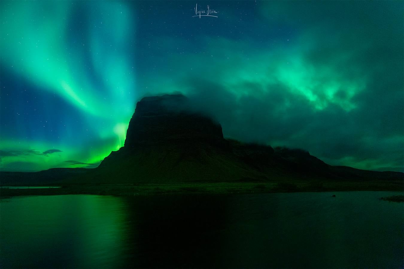 Fotos: Una cántabra &#039;enganchada&#039; a las auroras boreales