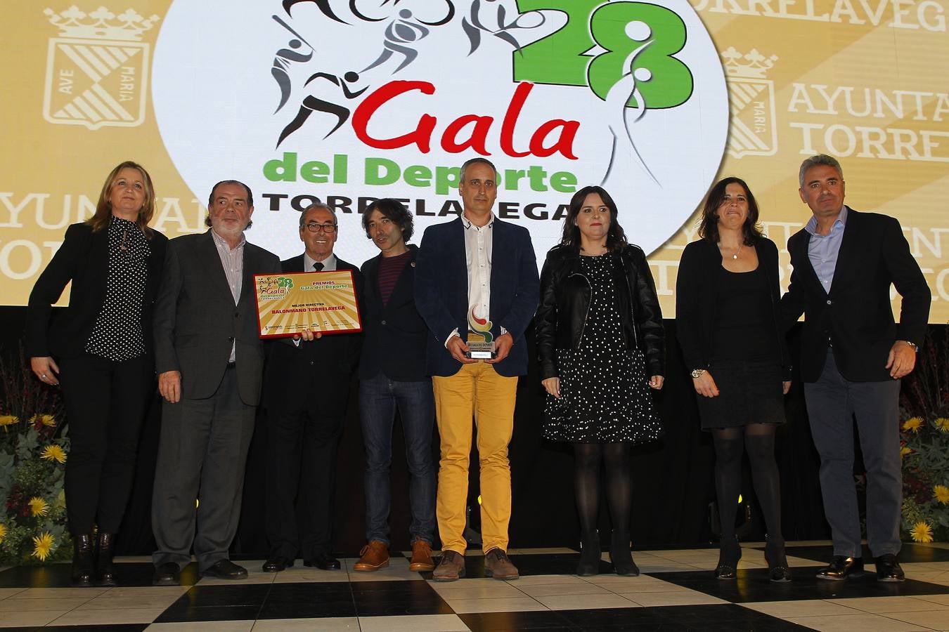 Sergio García 'El Niño' recibe el premio de major deportista de Torrelavega en 2019.