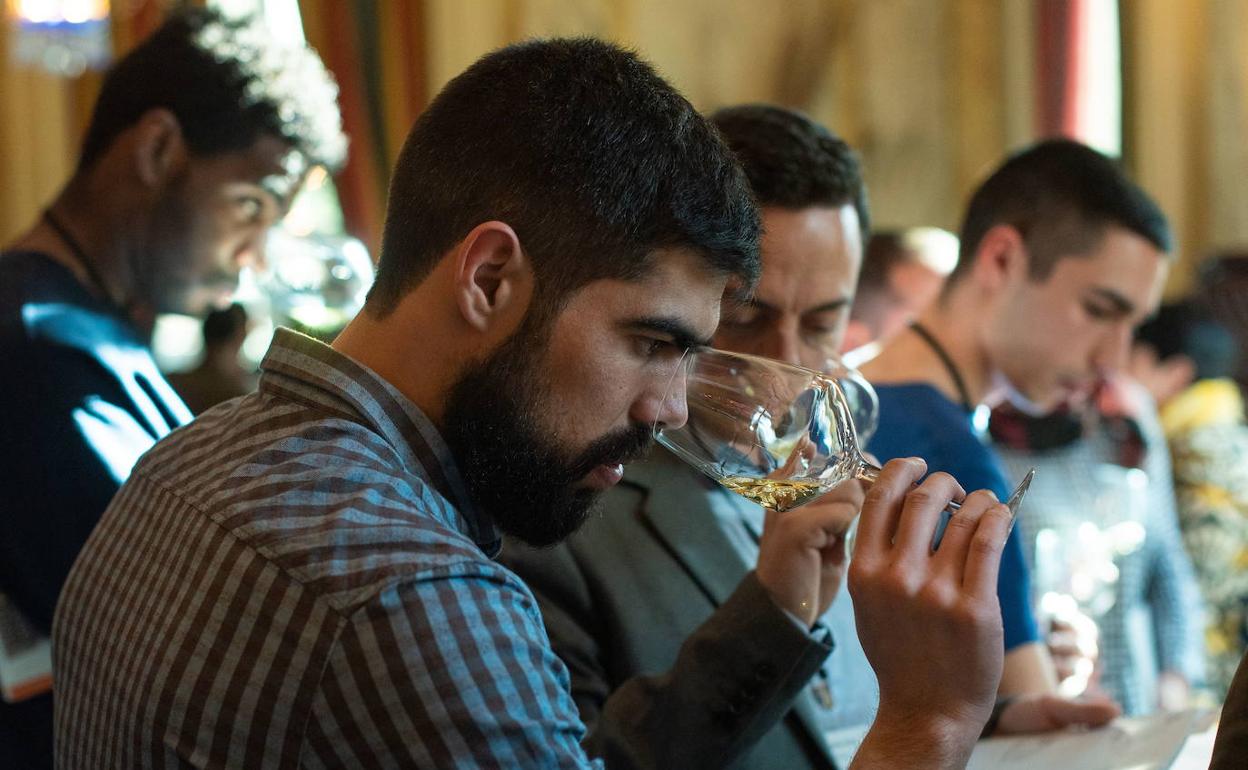 Catadores en el certamen Bacchus 2019