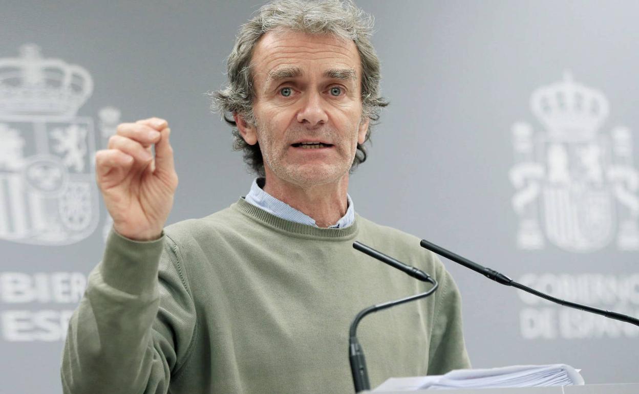 En directo, Fernando Simón ofrece la última hora del coronavirus en España