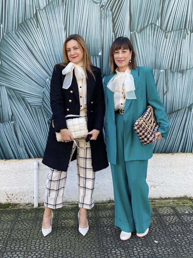 Gema de Luelmo y Rosa Melgar mostrarán en @dos._styles cómo viven la moda, nos darán ideas sobre cómo combinar prendas que tenemos en el armario y cómo lucir las nuevas tendencias. En esta ocasión nos muestran cómo sacar partido a una blusa de organza con gran lazada.