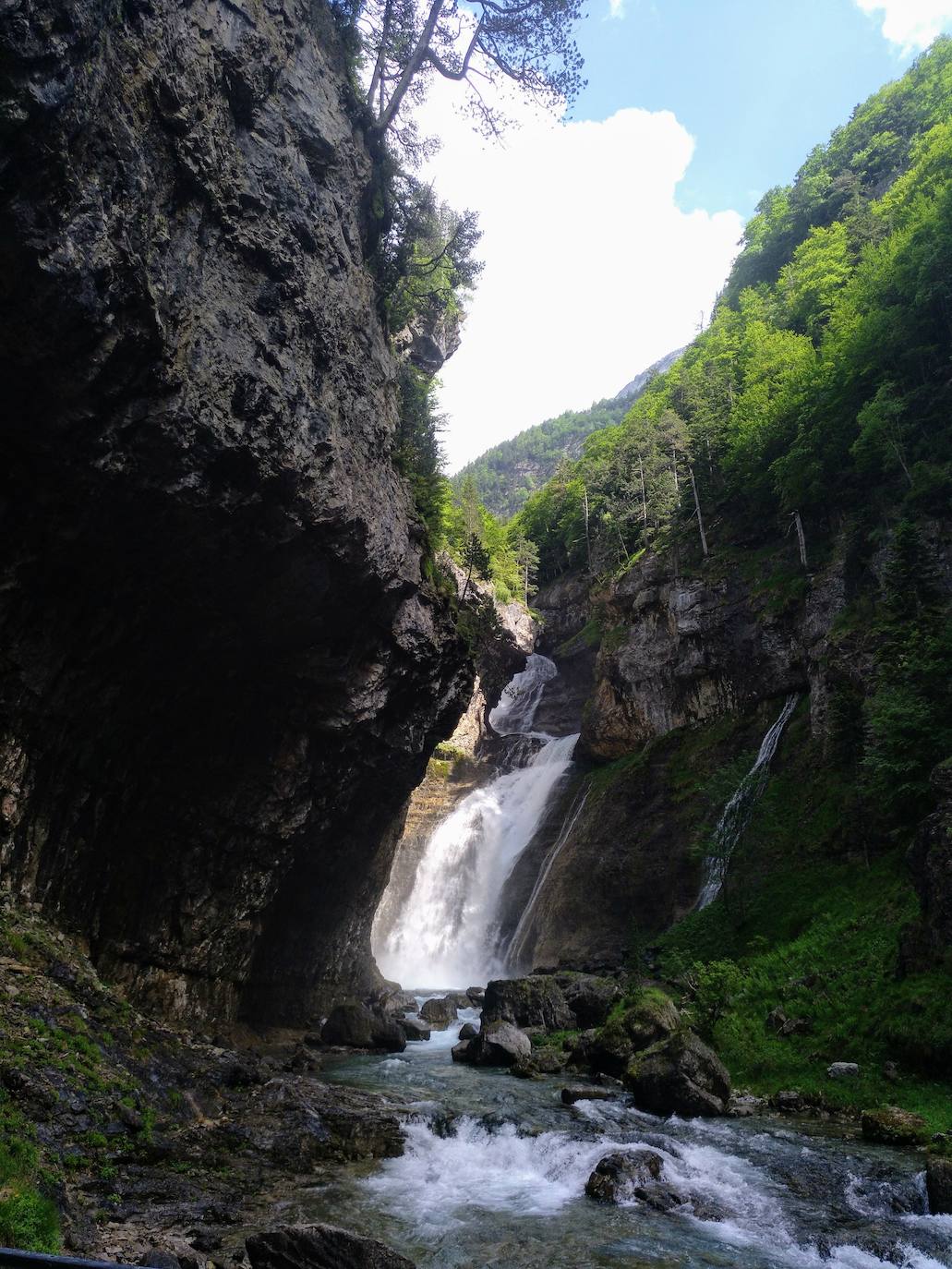 La cascada del Estrecho.