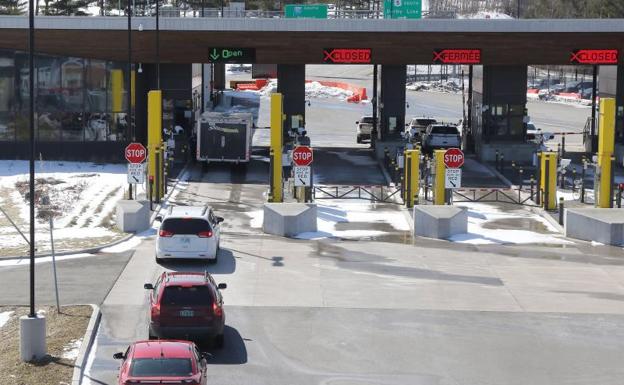 Estados Unidos cierra la frontera con Canadá