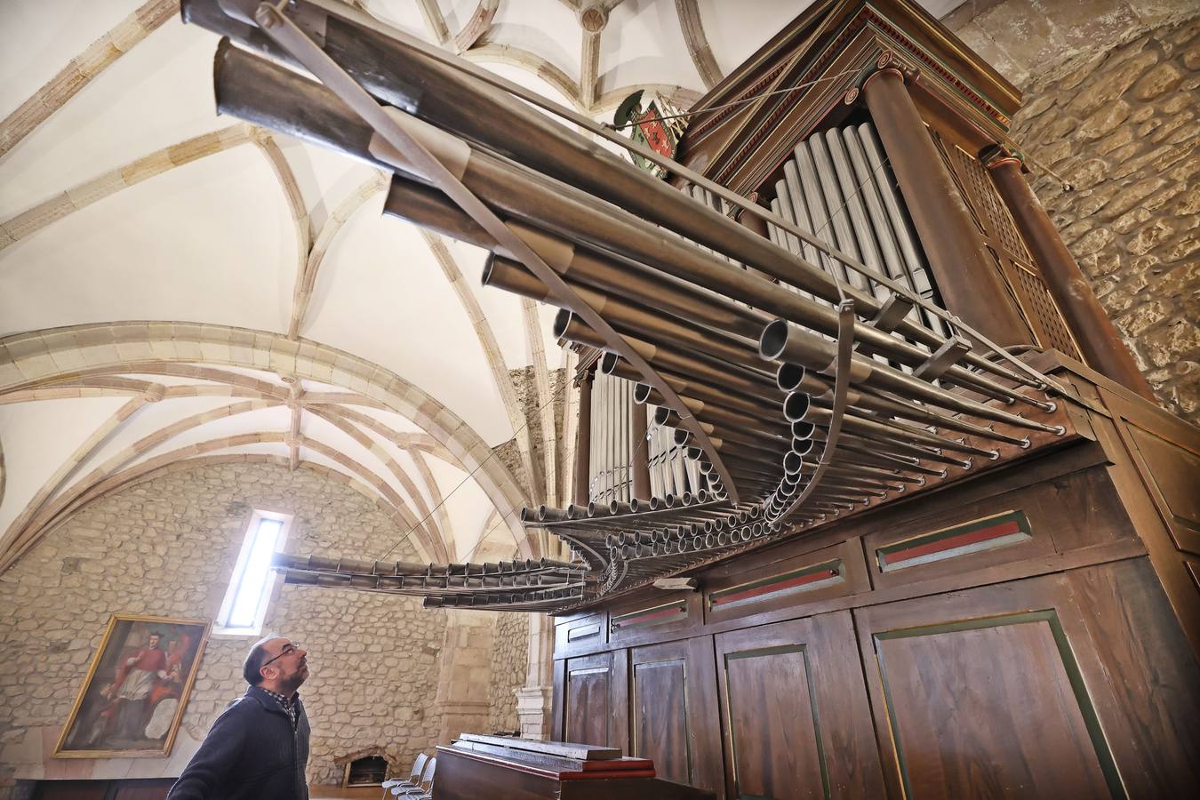 El instrumento, Bien de Interés Cultural, será restaurado este año por la Consejería de Cultura conuna inversión cercanaa los 14.000 euros 