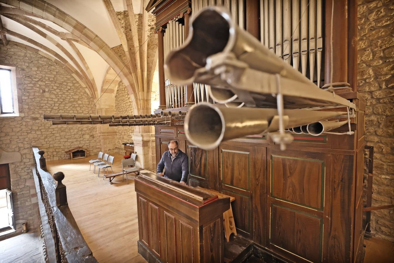 El instrumento, Bien de Interés Cultural, será restaurado este año por la Consejería de Cultura conuna inversión cercanaa los 14.000 euros 