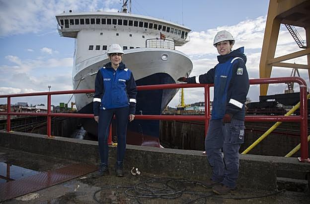 El sector de la industria marítima de Cantabria avanza en su incorporación de mujeres