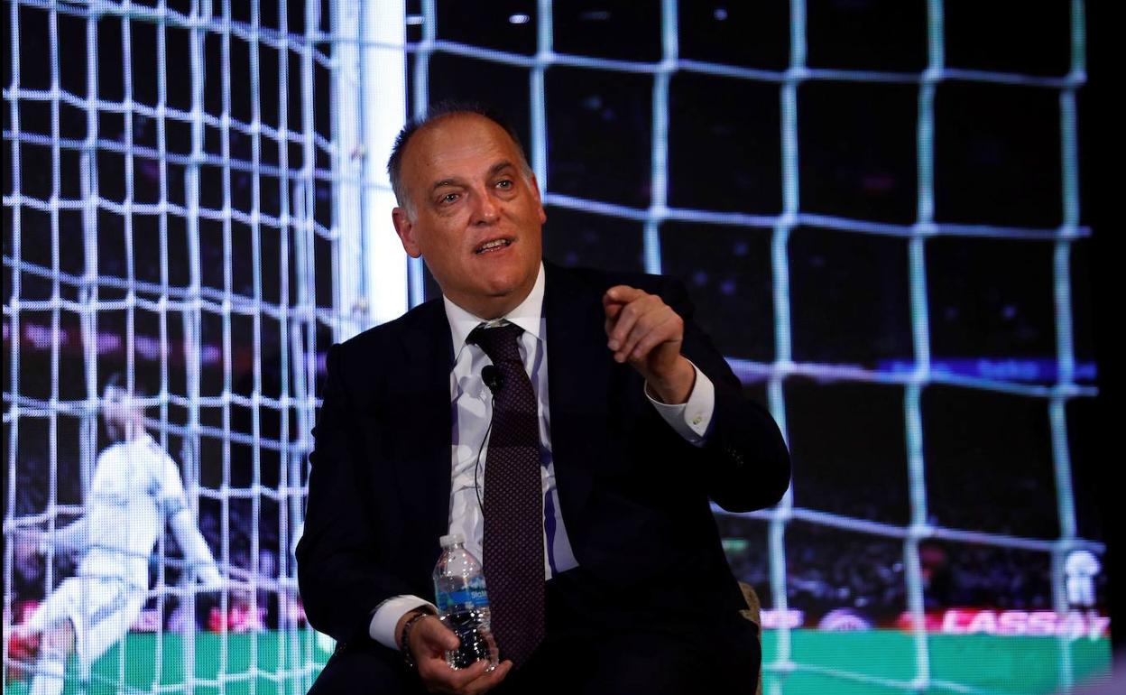 Javier Tebas, presidente de LaLiga. 