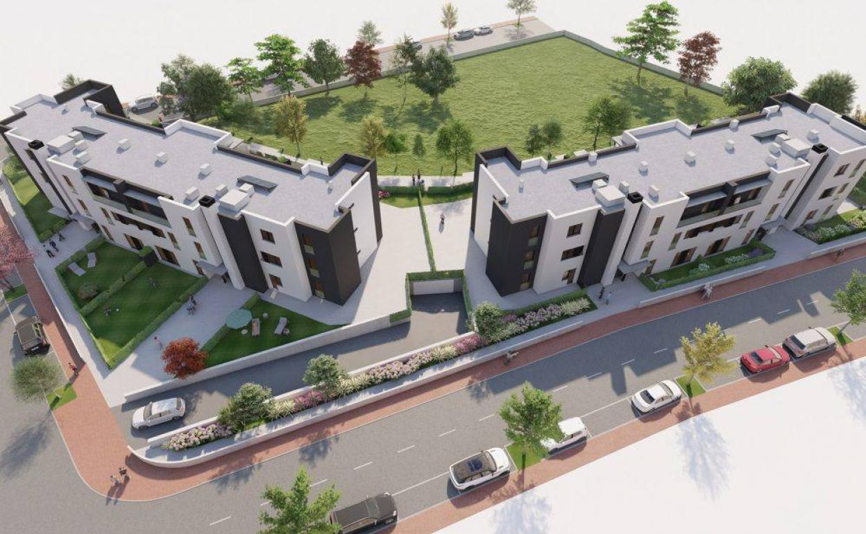 Santander concede licencia para construir dos edificios residenciales en Valdenoja