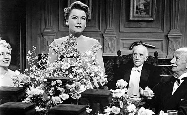 Anne Baxter, en 'Eva al desnudo'.