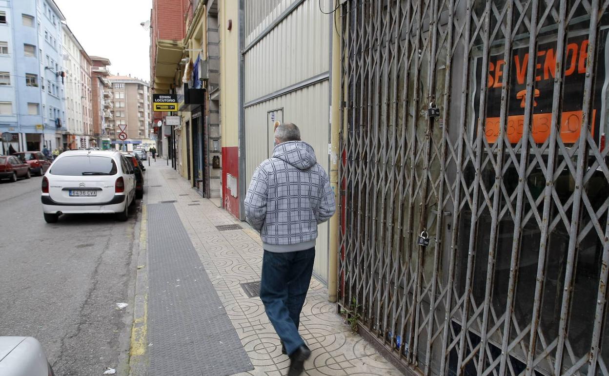 Calle Leonardo Torres Quevedo de Torrelavega.