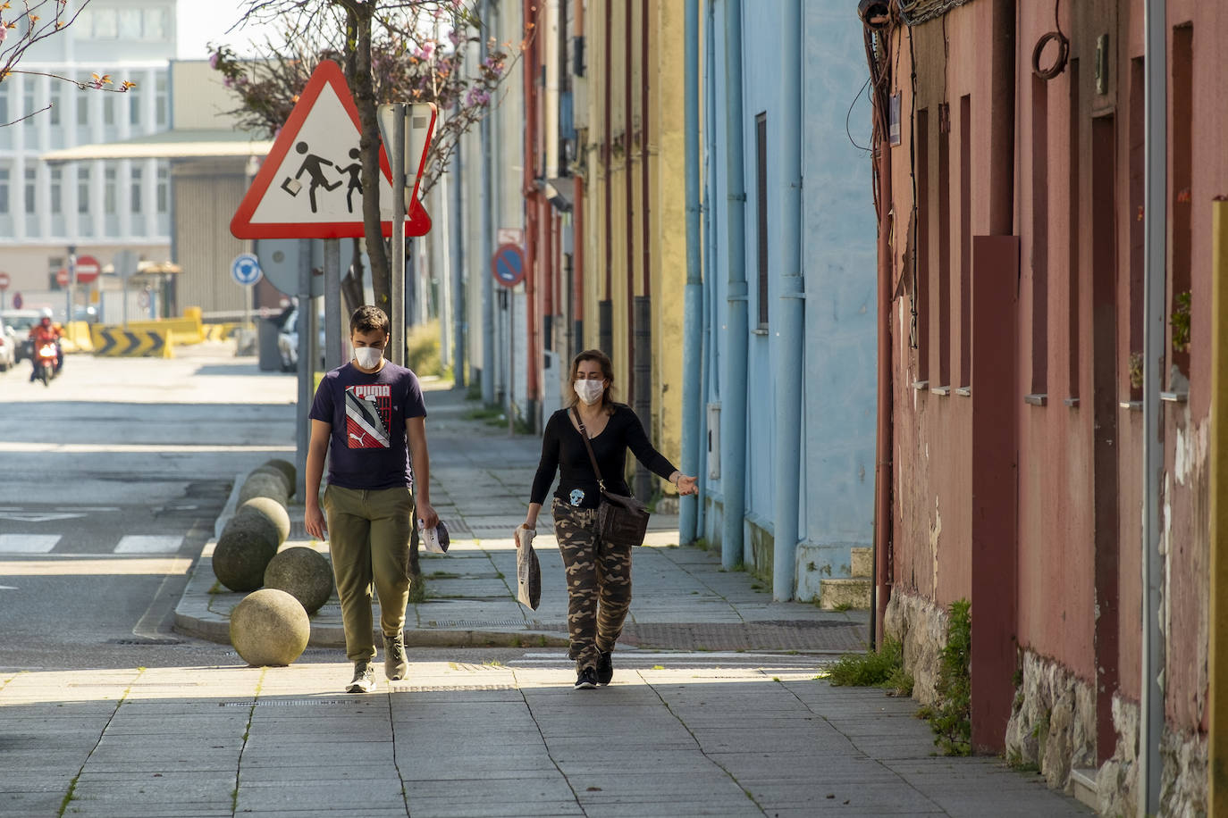 Fotos: El Barrio Pesquero, en silencio y sin trajín