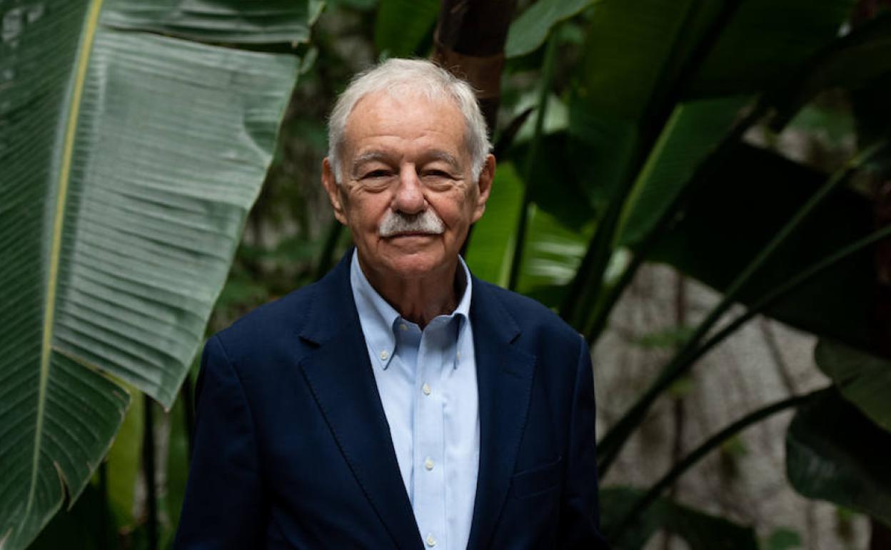 Eduardo Mendoza en la presentación de su último libro, en octubre pasado, en Barcelona. 