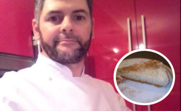 La tarta de arroz con leche y jengibre del chef José Antonio Llorente