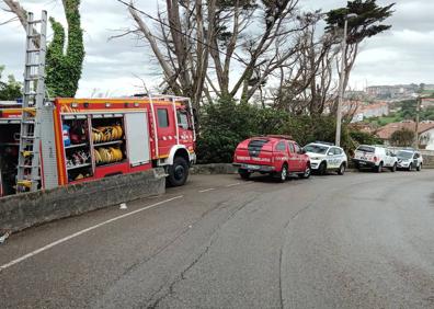 Imagen secundaria 1 - Una colilla, posible causa del incendio que calcinó la Casa de los Bedia de Suances