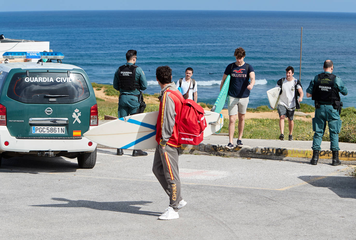 Fotos: Día de surf en Liencres