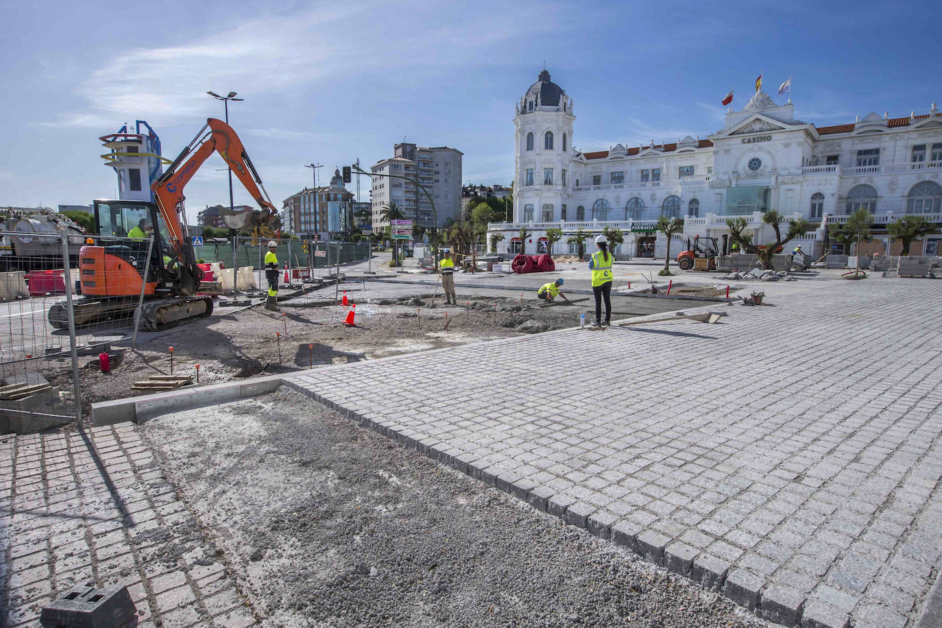 Fotos: Las obras no paran en El Sardinero