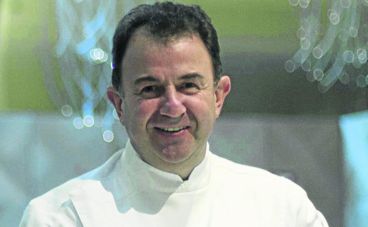 Martín Berasategui, el chef del «¡Garrote!». 