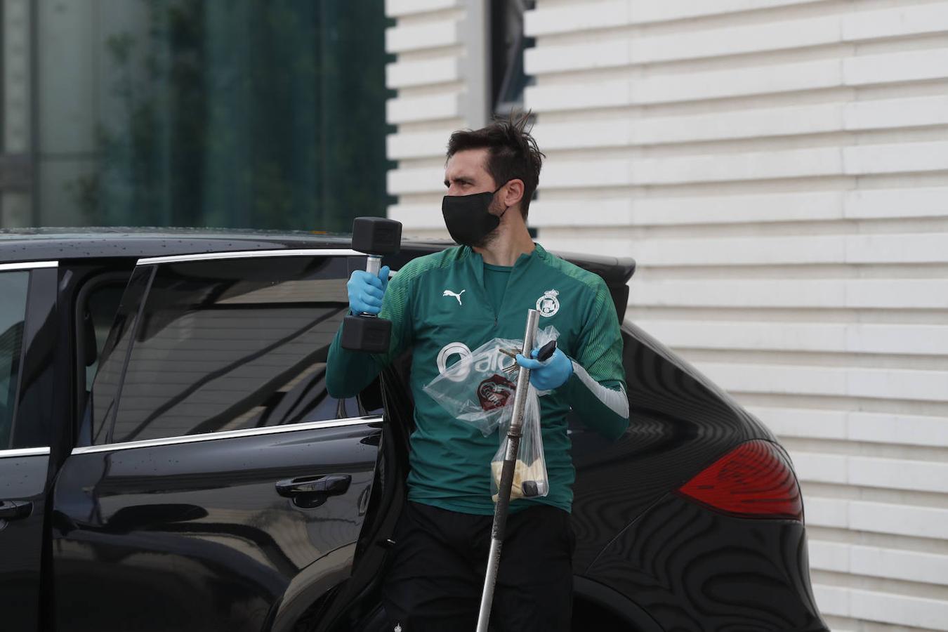 El equipo verdiblanco ha regresado a los entrenamientos dos meses después tras el parón motivado por la crisis sanitaria del coronavirus.