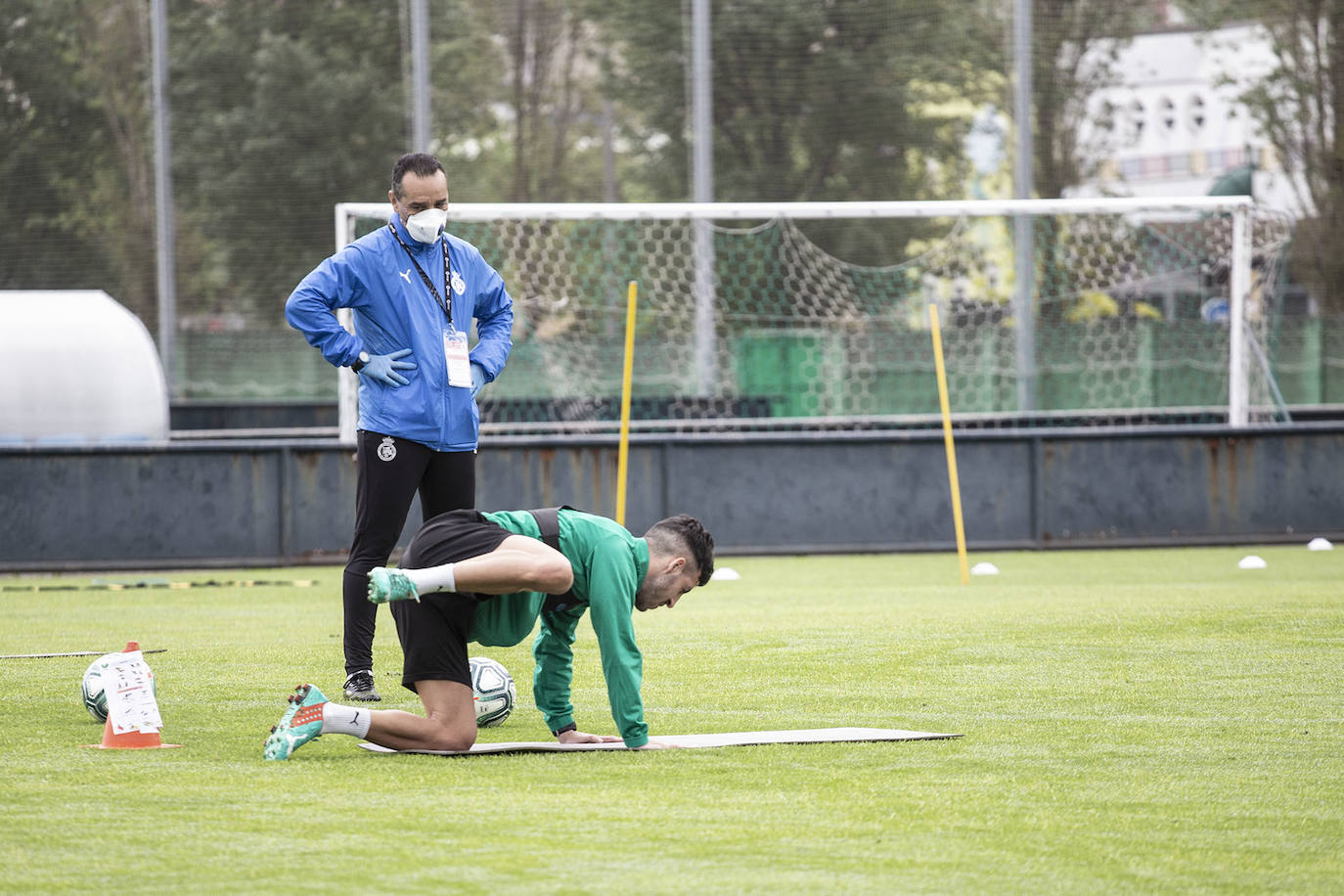 Fotos: Entrenamiento de este miércoles de los jugadores del Racing