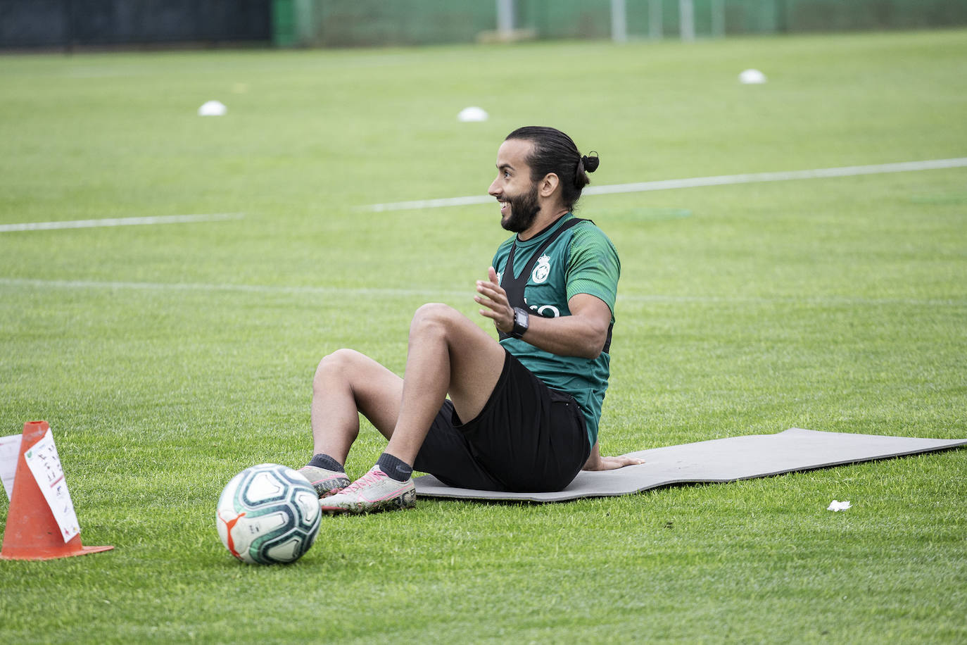 Fotos: Entrenamiento de este miércoles de los jugadores del Racing