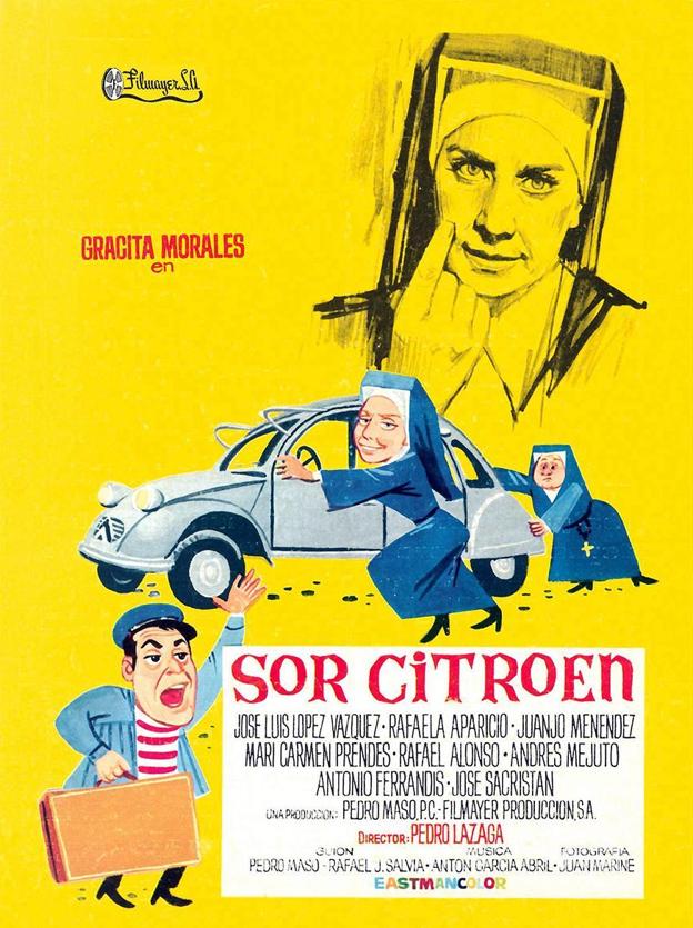 Cartel de la película, una de los más taquilleras en su momento.