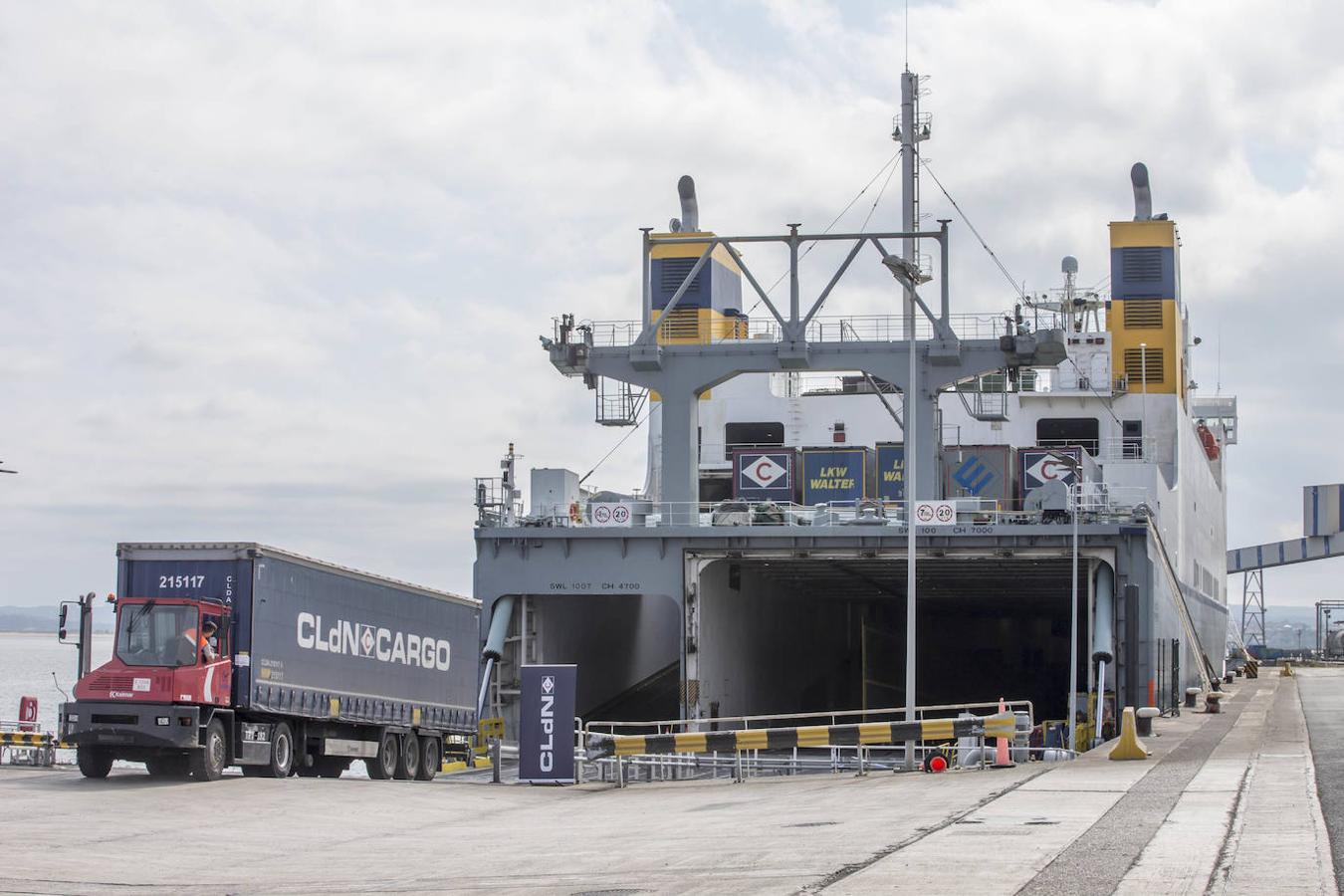 La nueva línea con destino a Cork operada por la compañía CldN restituye la que a principios de año dejó de realizar Brittany Ferries y posibilita operaciones en toda Europa.