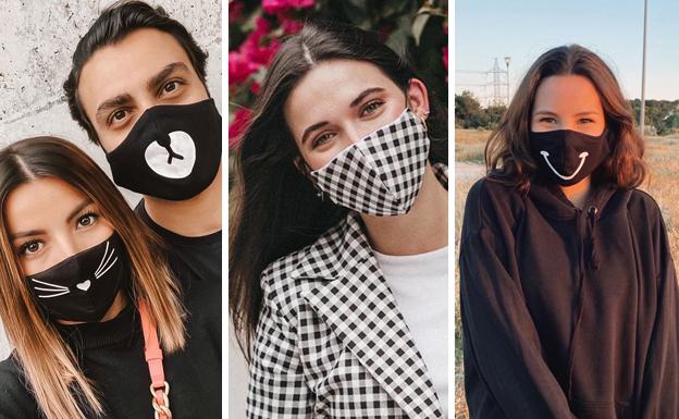 Las mascarillas higiénicas y estampadas que ya puedes encontrar en las firmas de moda