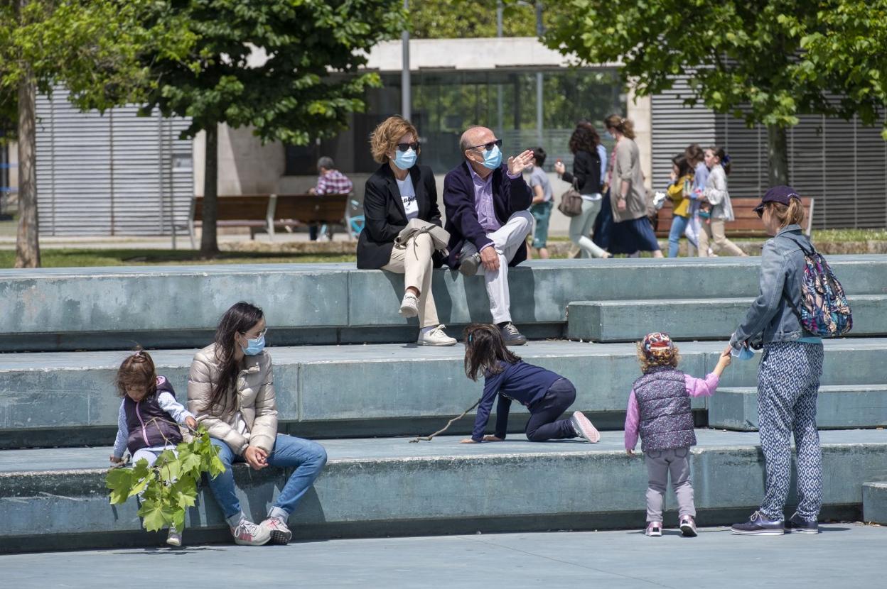 En la fase dos, las familias ya pueden disfrutar al completo de los paseos infantiles. 