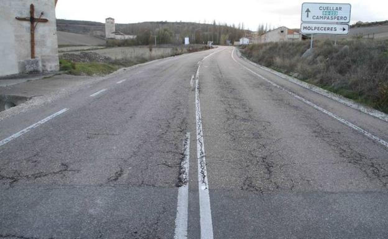 Estado de una carretera convencional.