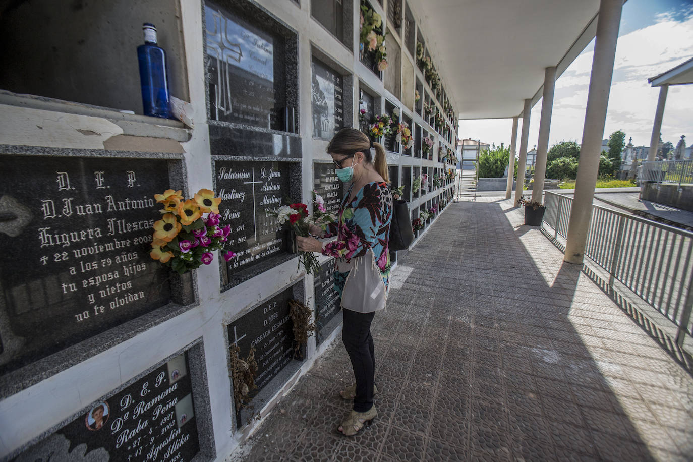 Fotos: De la playa al centro comercial, y el cementerio abierto en Santander