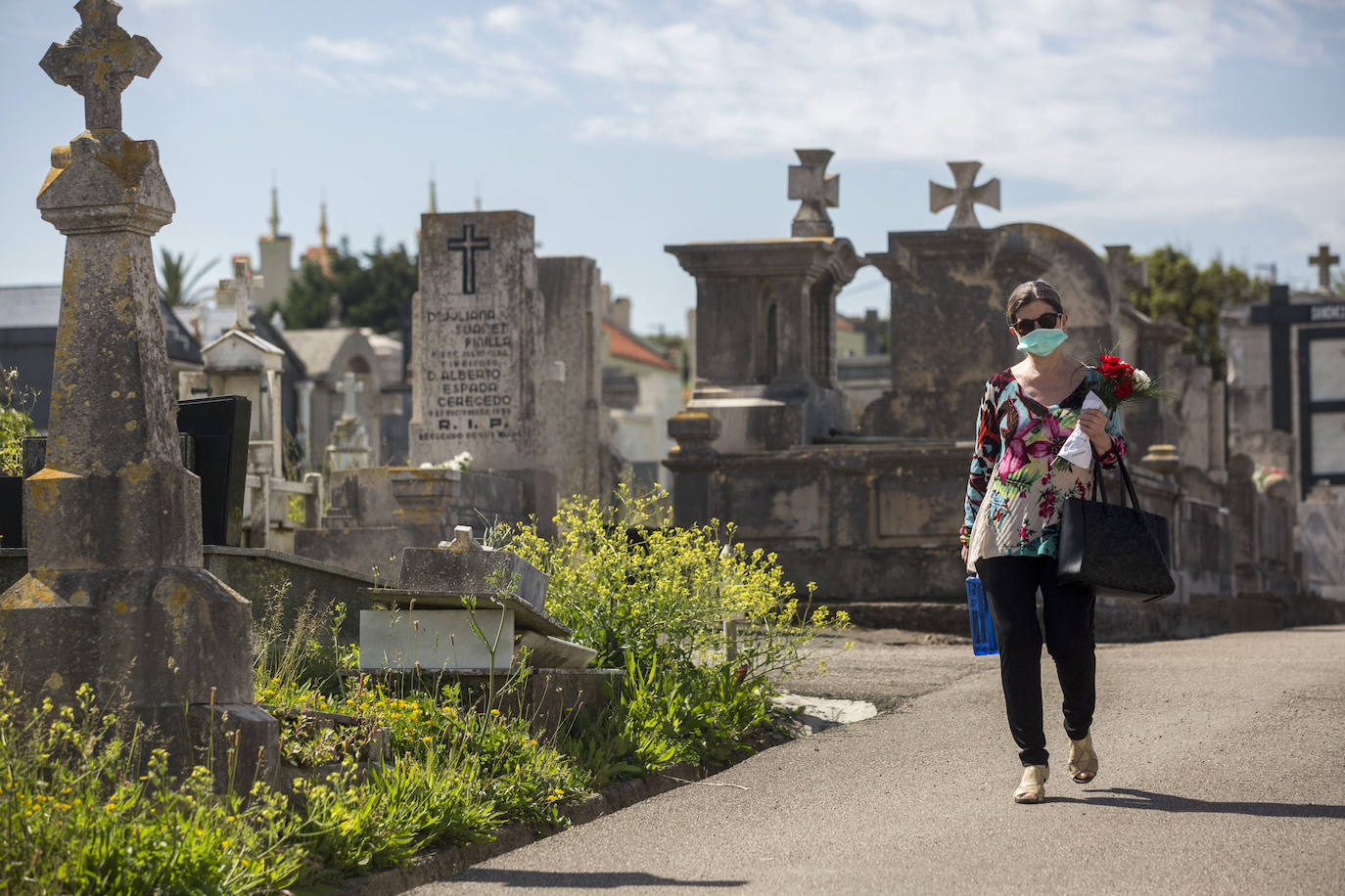 Fotos: De la playa al centro comercial, y el cementerio abierto en Santander