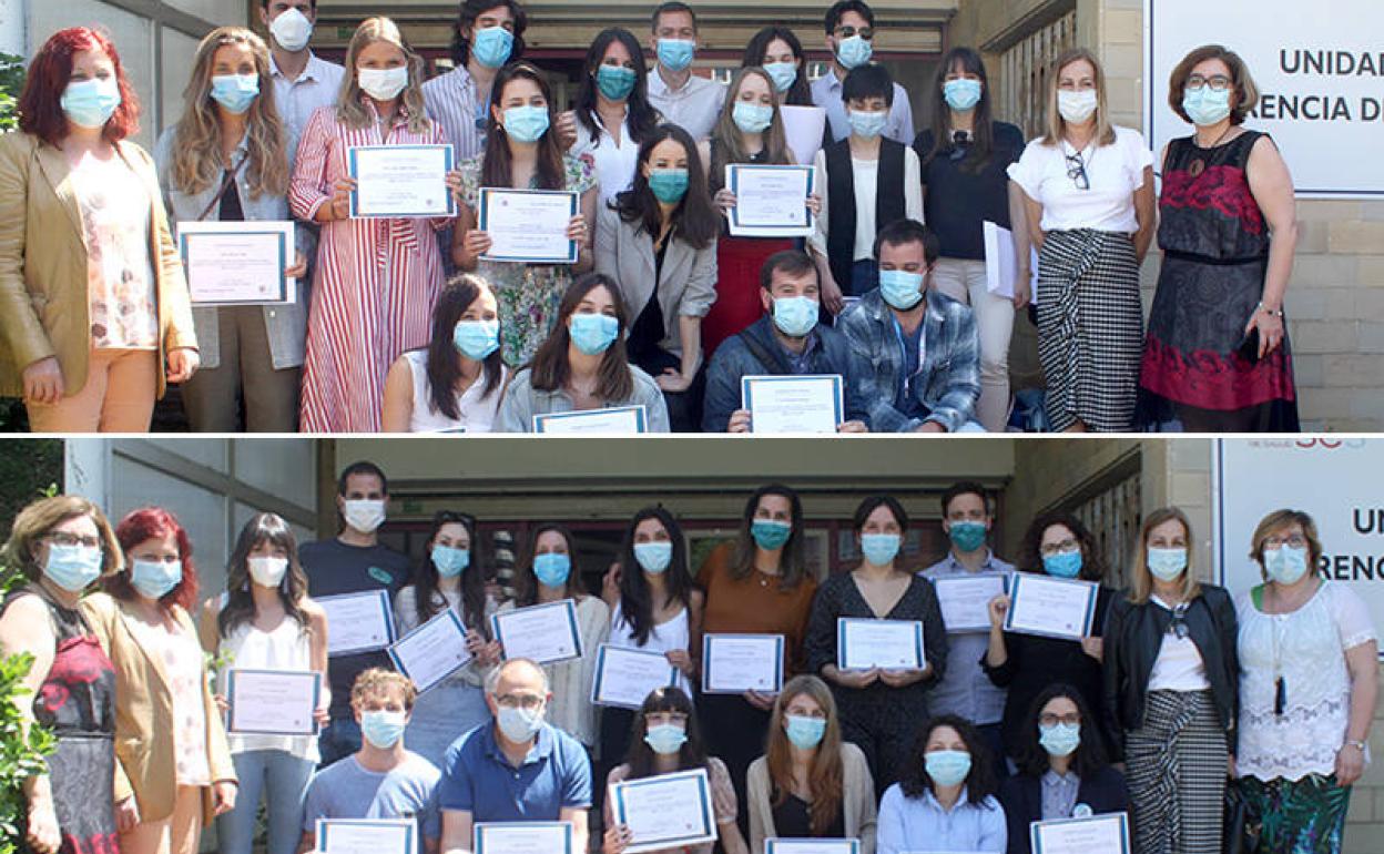 Imágenes de los nuevos especialistas en medicina de familia